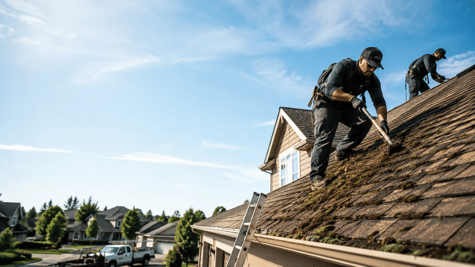 Roof Moss Removal in Mountain View, OK near me